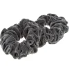 2 Chouchous velours XXL gris
