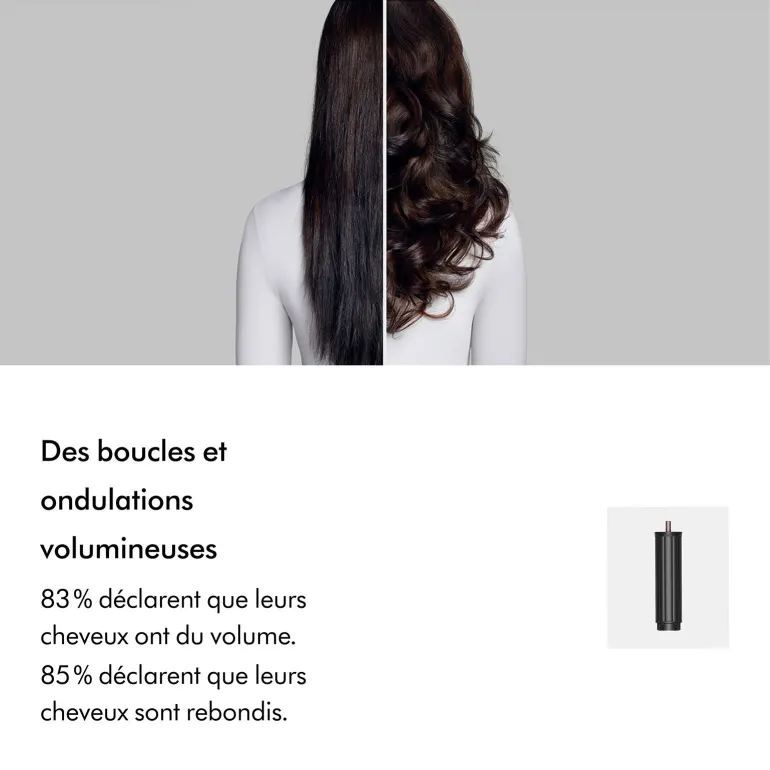 Airwrap Coanda 2x cheveux raides à ondulés