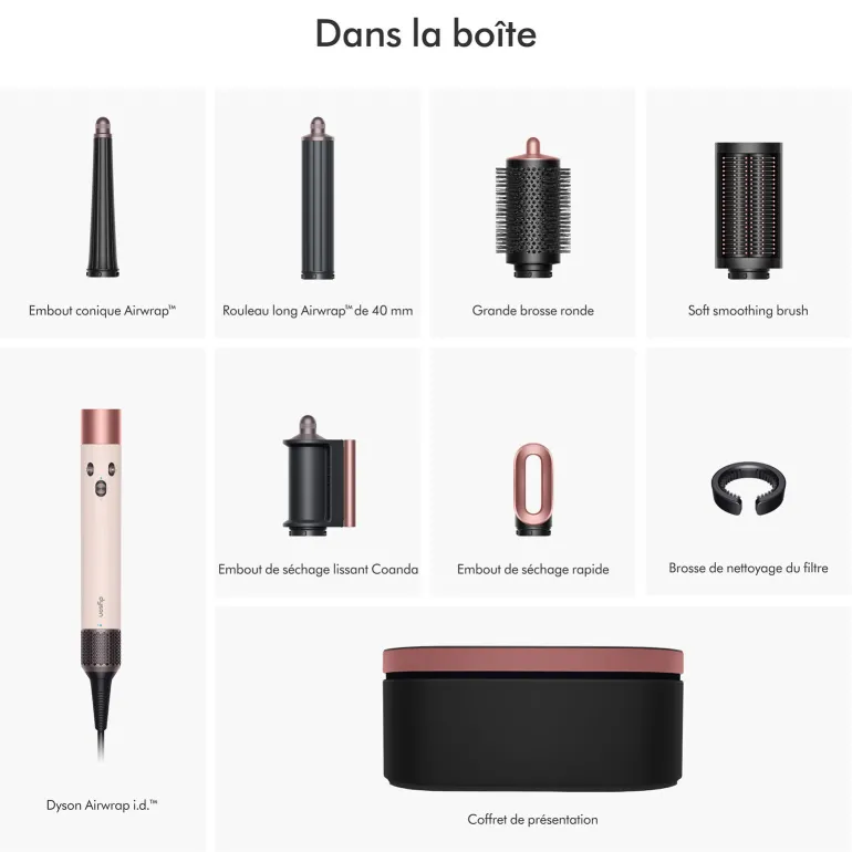 Airwrap i.d. cheveux raides à ondulés