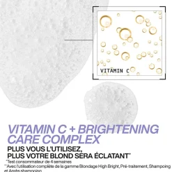 Après-shampooing illuminant pour cheveux blonds Blondage High Bright