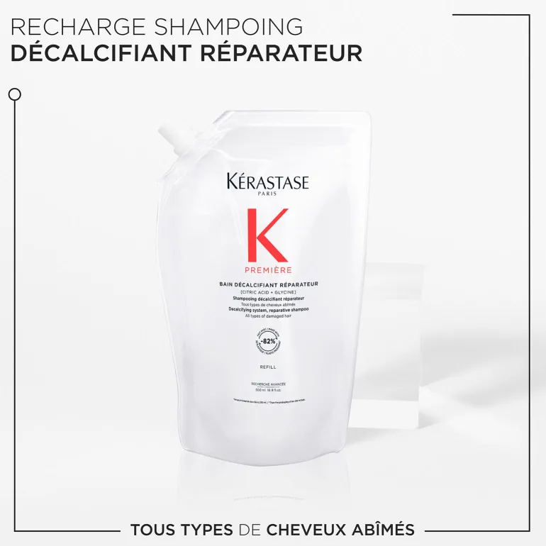 Bain décalcifiant réparateur Première recharge 500ml