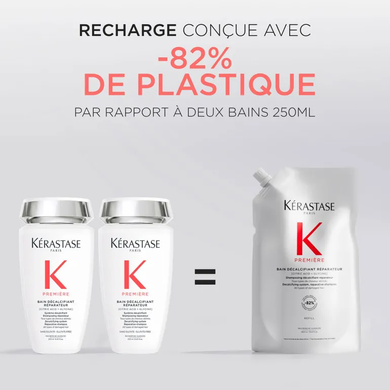 Bain décalcifiant réparateur Première recharge 500ml