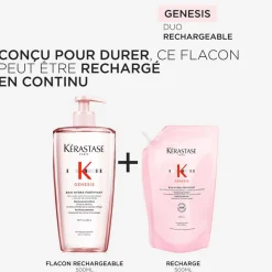 Bain hydra-fortifiant Genesis 500 ml rechargeable