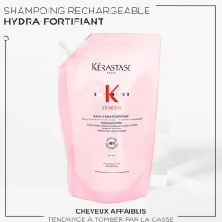 Bain hydra-fortifiant Genesis recharge 500 ml