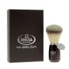 Blaireau de rasage synthétique "Hi Brush" manche bois noir