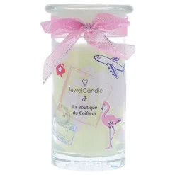 Bougie collab Jewel Candle et La Boutique du Coiffeur Édition Limitée