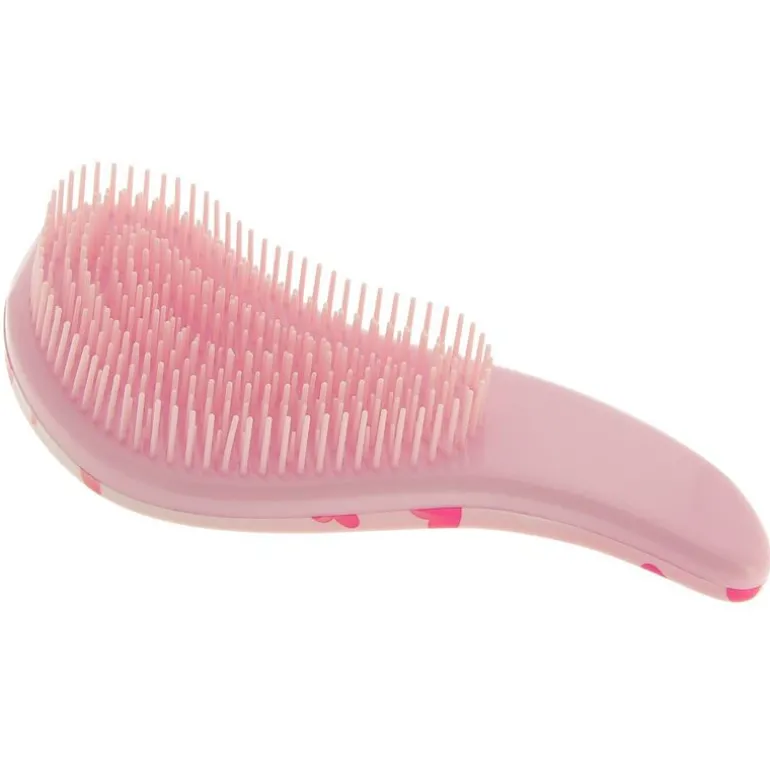 Brosse à cheveux démêlante cœurs