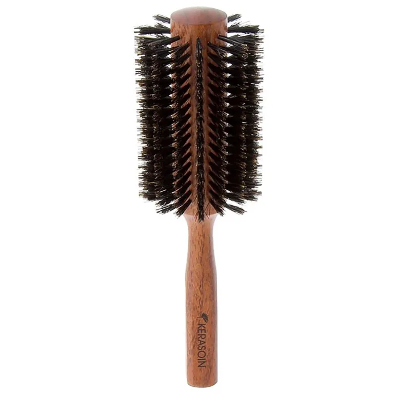 Brosse brushing bois et poils de sanglier 55mm