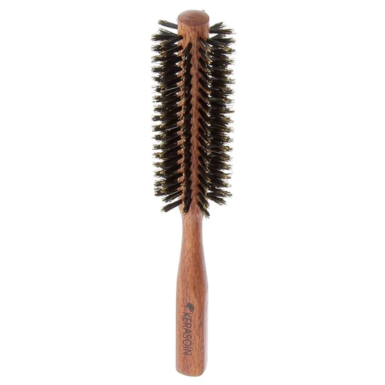 Brosse brushing bois et poils de sanglier 35mm