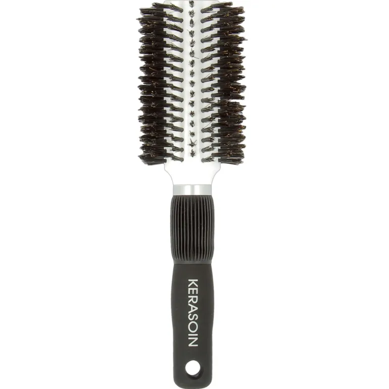 Brosse céramique ronde sanglier professionnelle 33mm