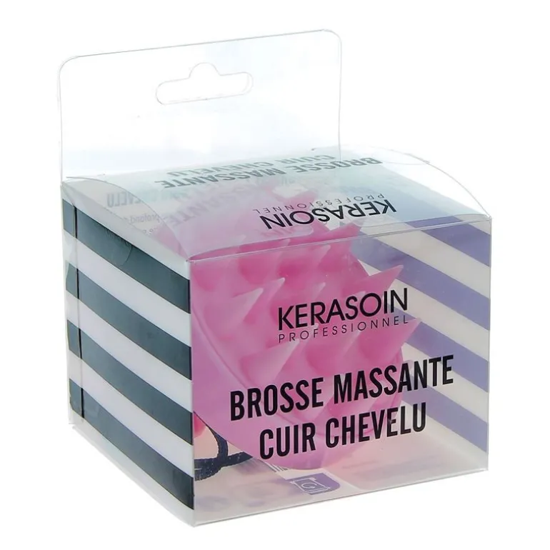 Brosse massante cuir chevelu