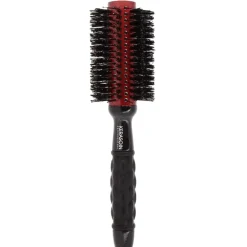 Brosse ronde à brushing sanglier et picots 28mm