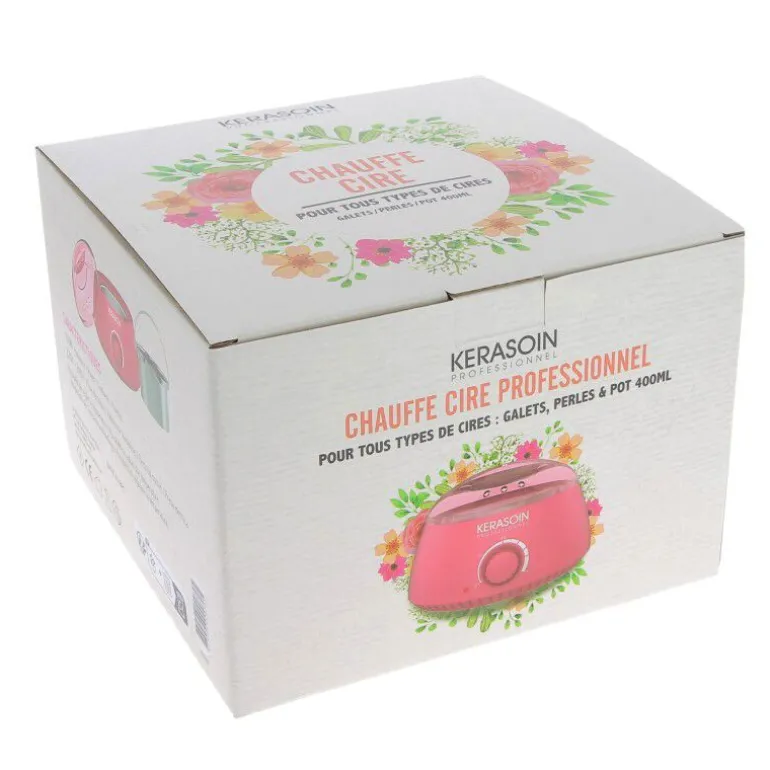 Chauffe cire professionnel rose