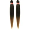 Cheveux à tresser pré-etirés 2 x 46" T1B / 27