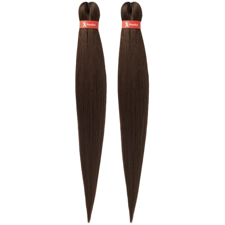 Cheveux à tresser pré-etirés 2 x 46" 8