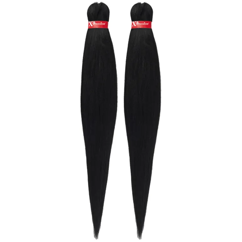 Cheveux à tresser pré-etirés 2 x 46" 1