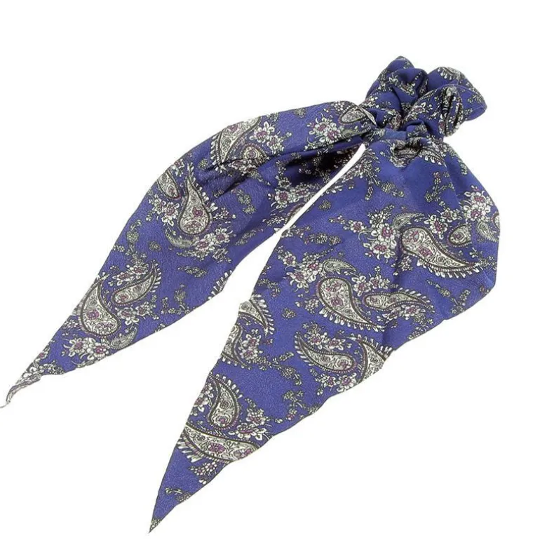 Chouchou foulard bandana marine