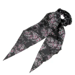 Chouchou foulard bandana noir