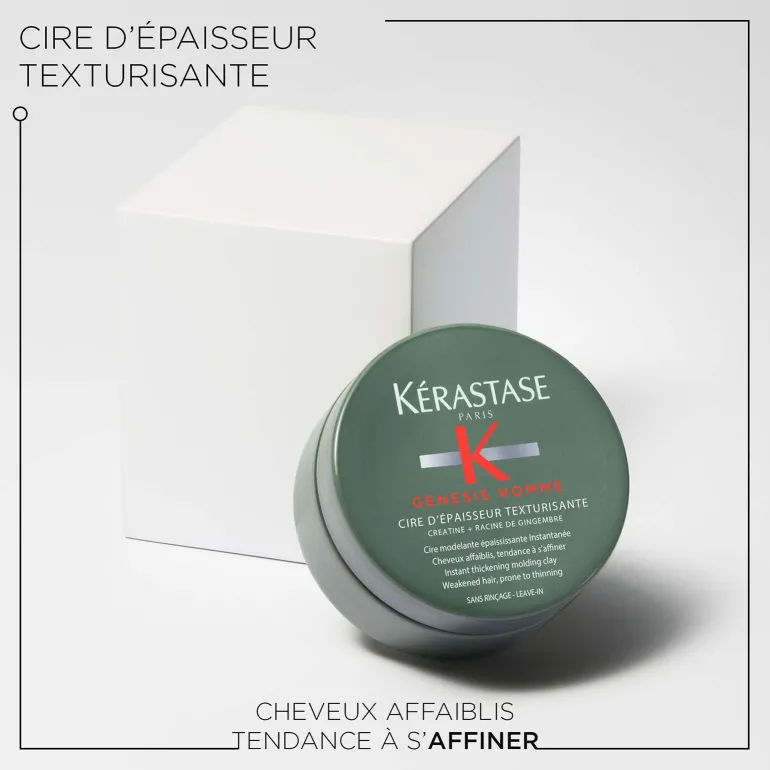 Cire d'épaisseur texturisante Genesis Homme