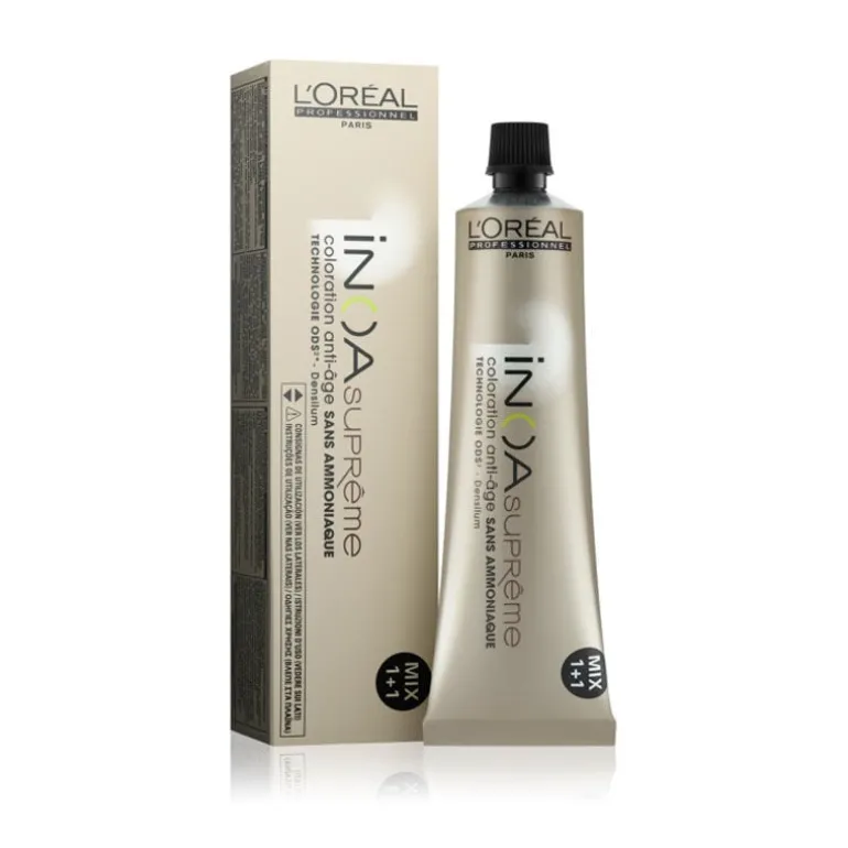 Coloration anti-âge sans ammoniaque Inoa Suprême 9.31 esprit sable