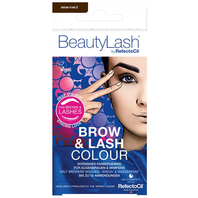 Coloration cils sourcils Brow & Lash Color brun foncé