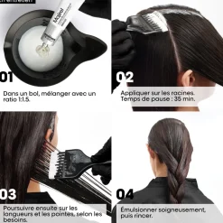 Coloration crème de beauté Majirel 6.1 blond foncé cendré