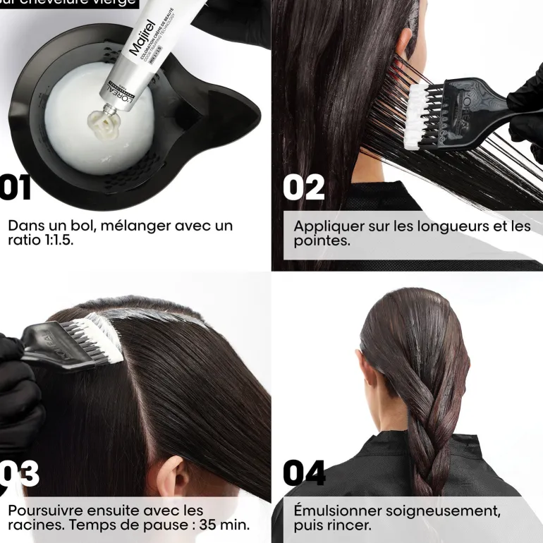 Coloration crème de beauté Majirel 9.13 blond très clair cendré doré