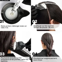 Coloration crème de beauté Majirel 7.35 blond doré acajou