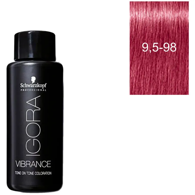 Coloration demi-permanente Igora Vibrance 9,5-98