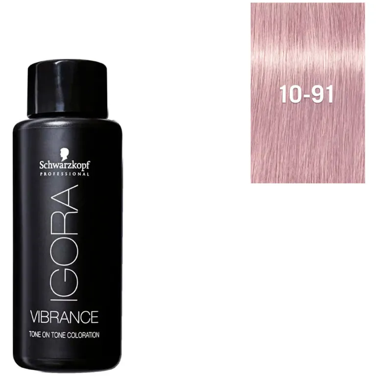 Coloration demi-permanente Igora Vibrance 10-91