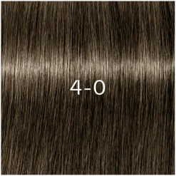 Coloration Igora Zero Amm 4-0 châtain naturel
