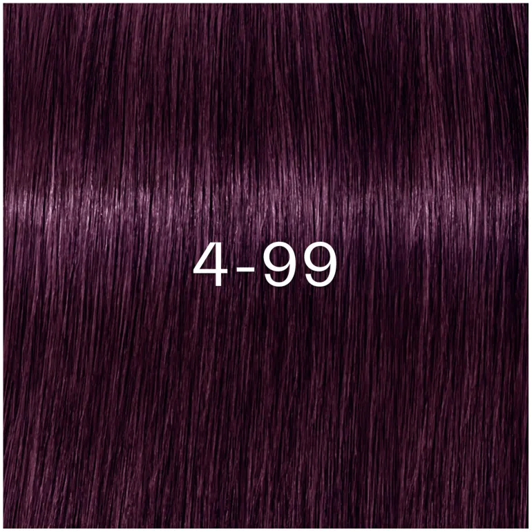 Coloration Igora Zero Amm 4-99 châtain violet extra