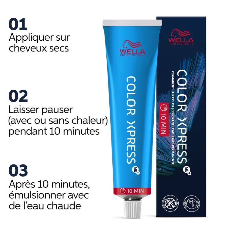 Coloration permanente Color Xpress 8/ blond clair naturel