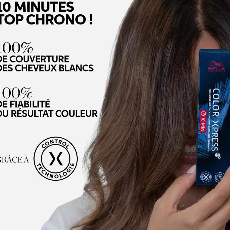 Coloration permanente Color Xpress 5/1 châtain clair cendré