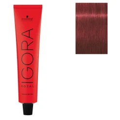 Coloration permanente Igora Royal 6-88 blond foncé rouge extra