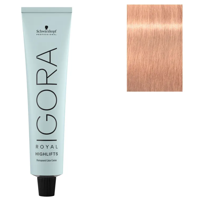 Coloration permanente Igora Royal 12-46 spécial blonde beige chocolat