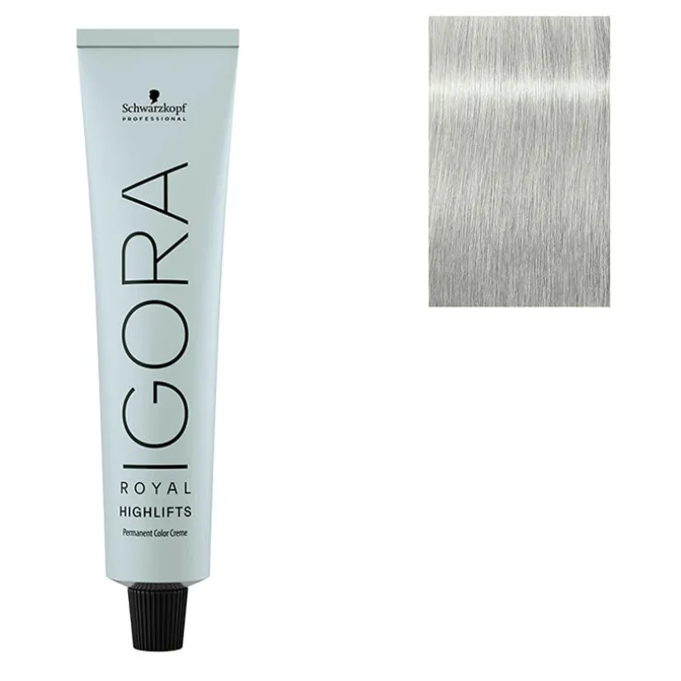 Coloration permanente Igora Royal 10-21 blond très très clair irisé cendré