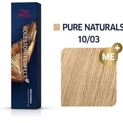 Coloration permanente Koleston Perfect Me+ 10/03 blond très très clair naturel doré