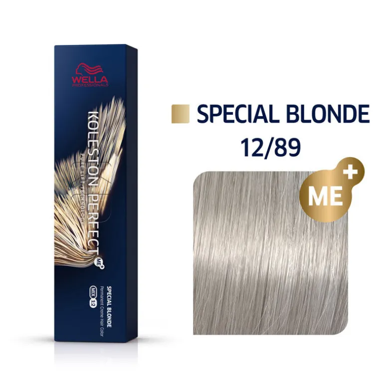 Coloration permanente Koleston Perfect Me+ 12/89 Spécial Blond Perlé Fumé