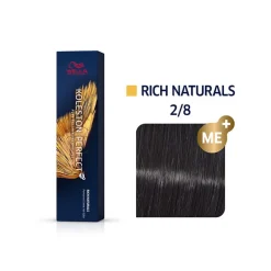 Coloration permanente Koleston Perfect Me+ 2/8 noir bleuté