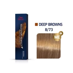 Coloration permanente Koleston Perfect Me+ 8/73 blond clair marron doré