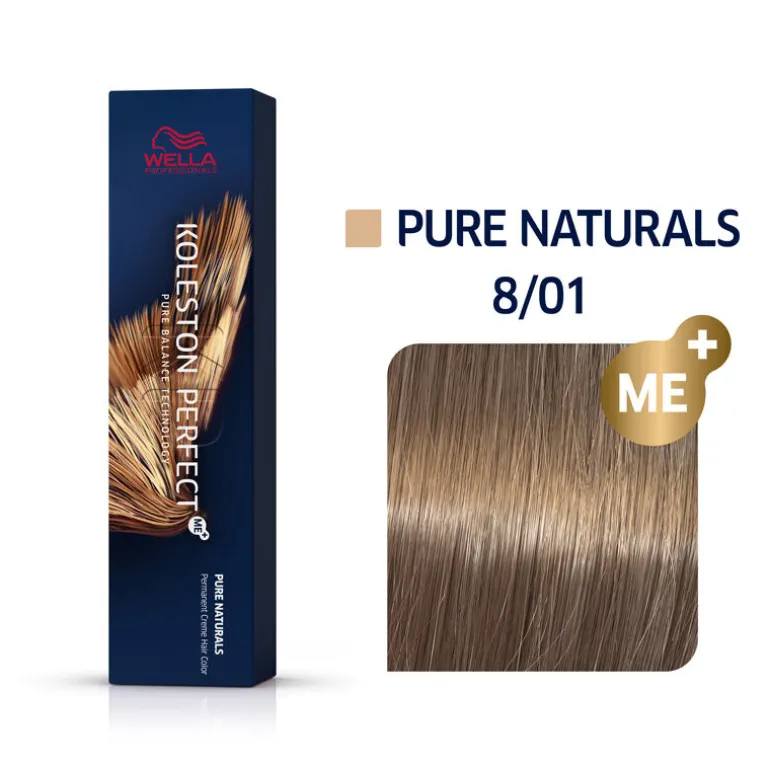 Coloration permanente Koleston Perfect Me+ 8/01 blond clair naturel cendré