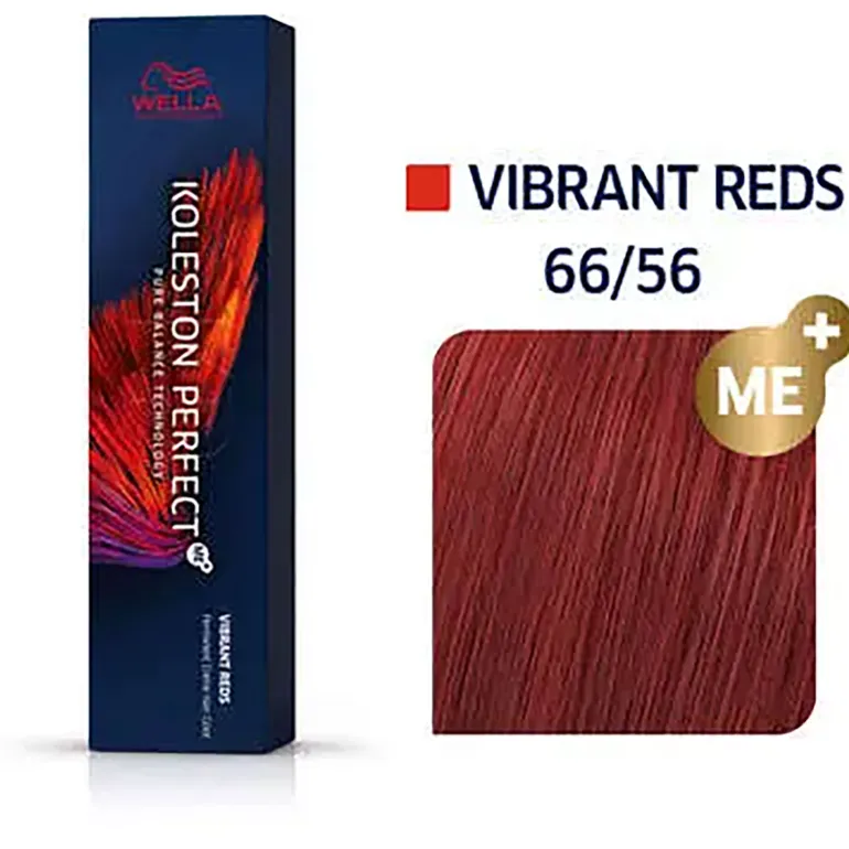 Coloration permanente Koleston Perfect Me+ 66/56 blond foncé intense cuivré violine