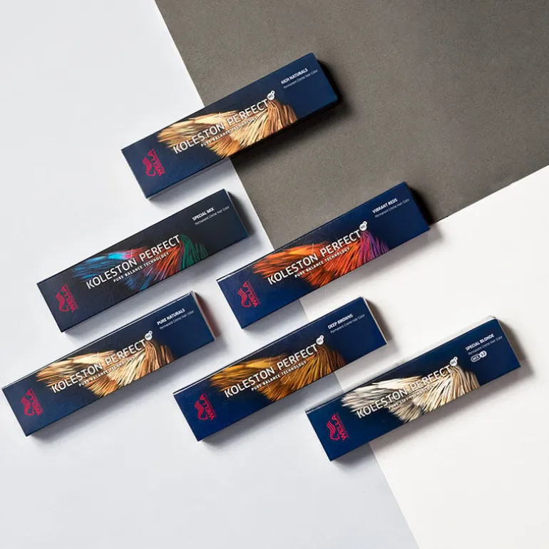 Coloration permanente Koleston Perfect Me+ 7/43 blond cuivré doré