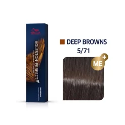 Coloration permanente Koleston Perfect Me+ 5/71 châtain clair marron cendré