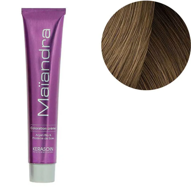 Coloration permanente Maïandra 8.0 blond clair