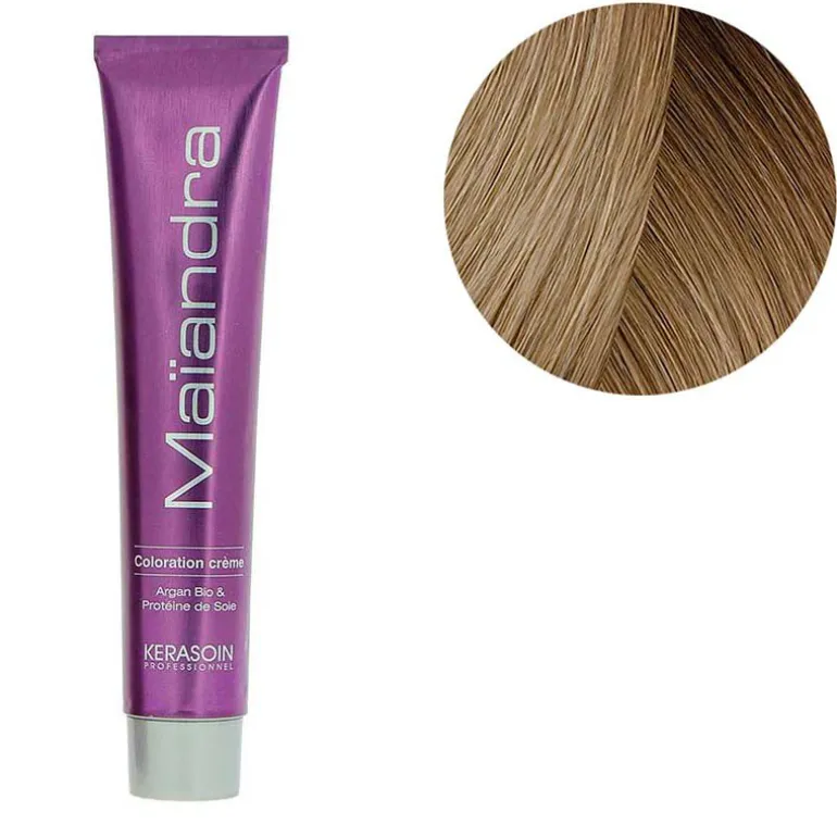 Coloration permanente Maïandra 9.13 blond très clair cendré doré