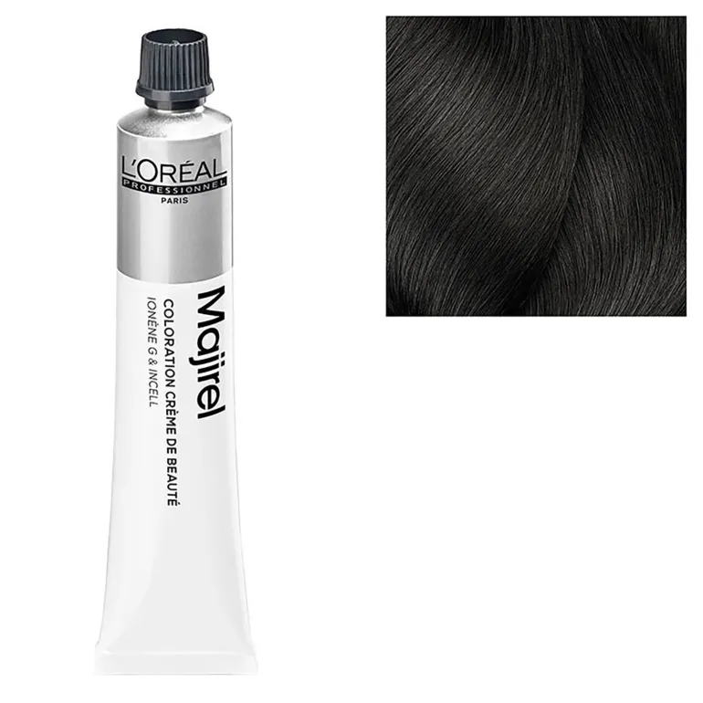 Coloration permanente Majirel 4.0 châtain