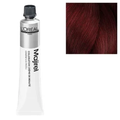 Coloration permanente Majirel Majirouge carmilane 5.60 châtain clair rouge int