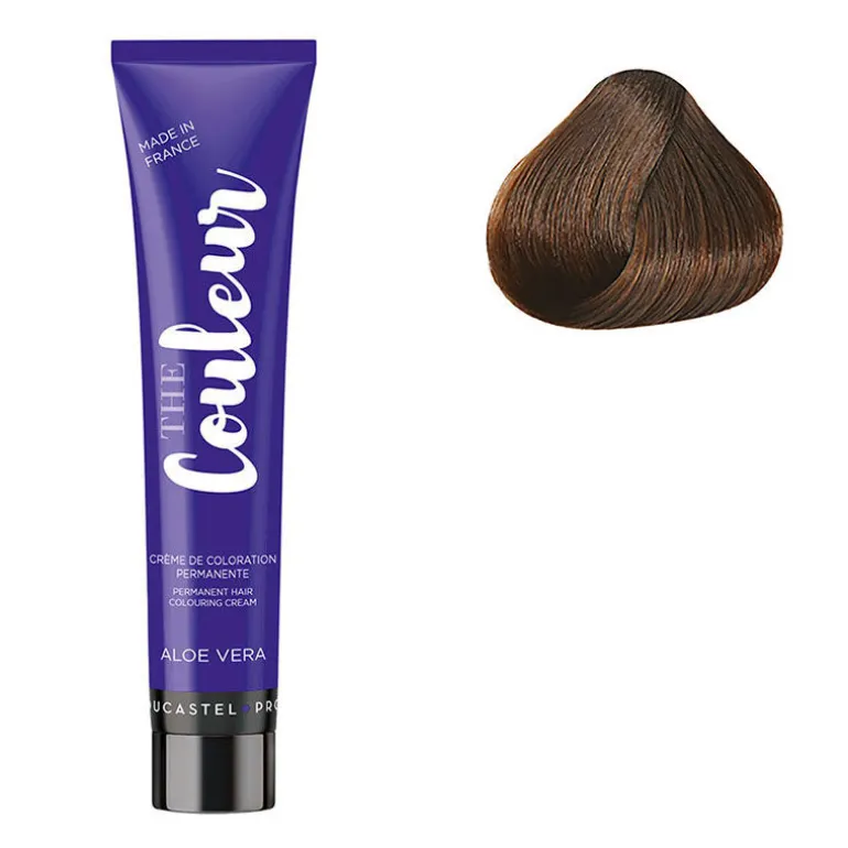 Coloration permanente The Couleur 7.74 Blond Marron Cuivré